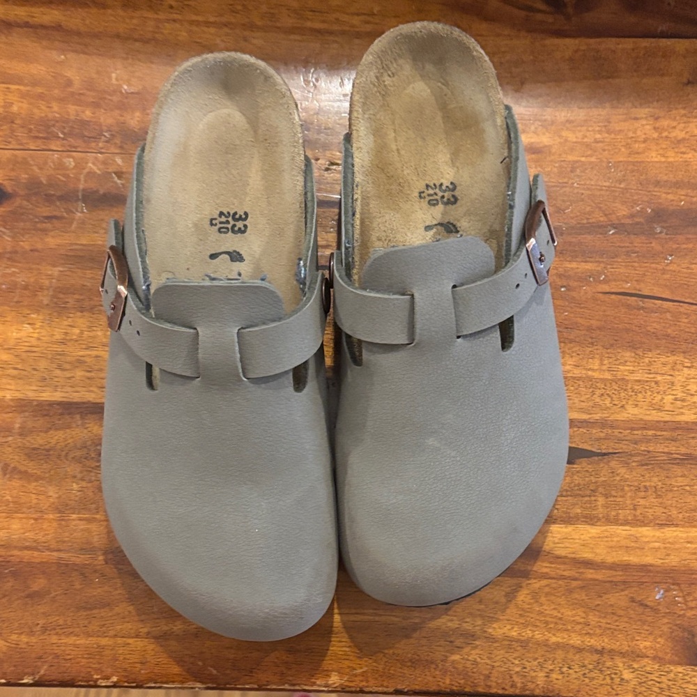 Birkenstock Kids Shoes in Gray